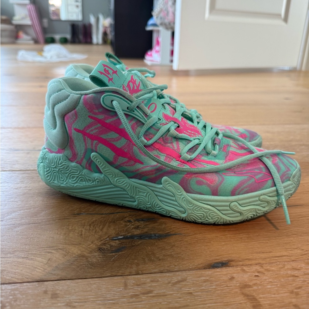 GENTLY USED PUMA x LAMELO BALL MB.03 Miami Basketball/Volleyball Shoes